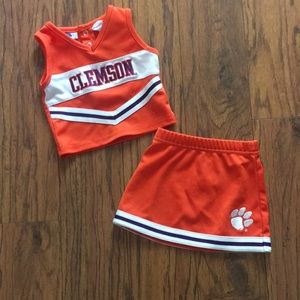 Clemson cheer outfit